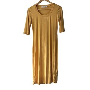 Sonnet James A Play Dress Yellow Size XS‎